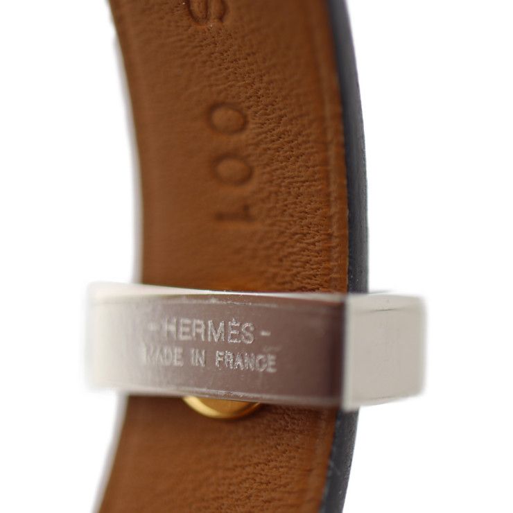 HERMES エルメス ミニ ドッグ スクエアクルー ブレスレット 071680CK