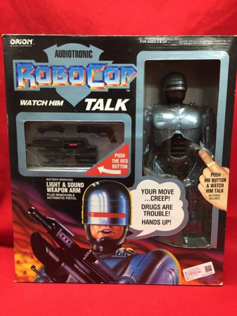 ロボコップ　AUDIOTRONIC ROBOCOP WATCH HIM TALK ロボコップ AUDIOTRONIC ROBOCOP WATCH HIM TALK