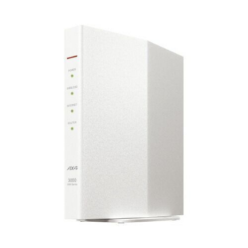 Ｗｉ－Ｆｉ ６対応ルーター スタンダード ホワイトWSR-3000AX4P-WH ＢＵＦＦＡＬＯ