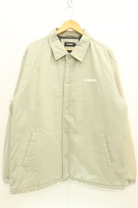 【中古】 X-LARGE メンズ中綿ジャケット XL OG DUCK COACH JACKET X-LARGE XL グレー 灰
