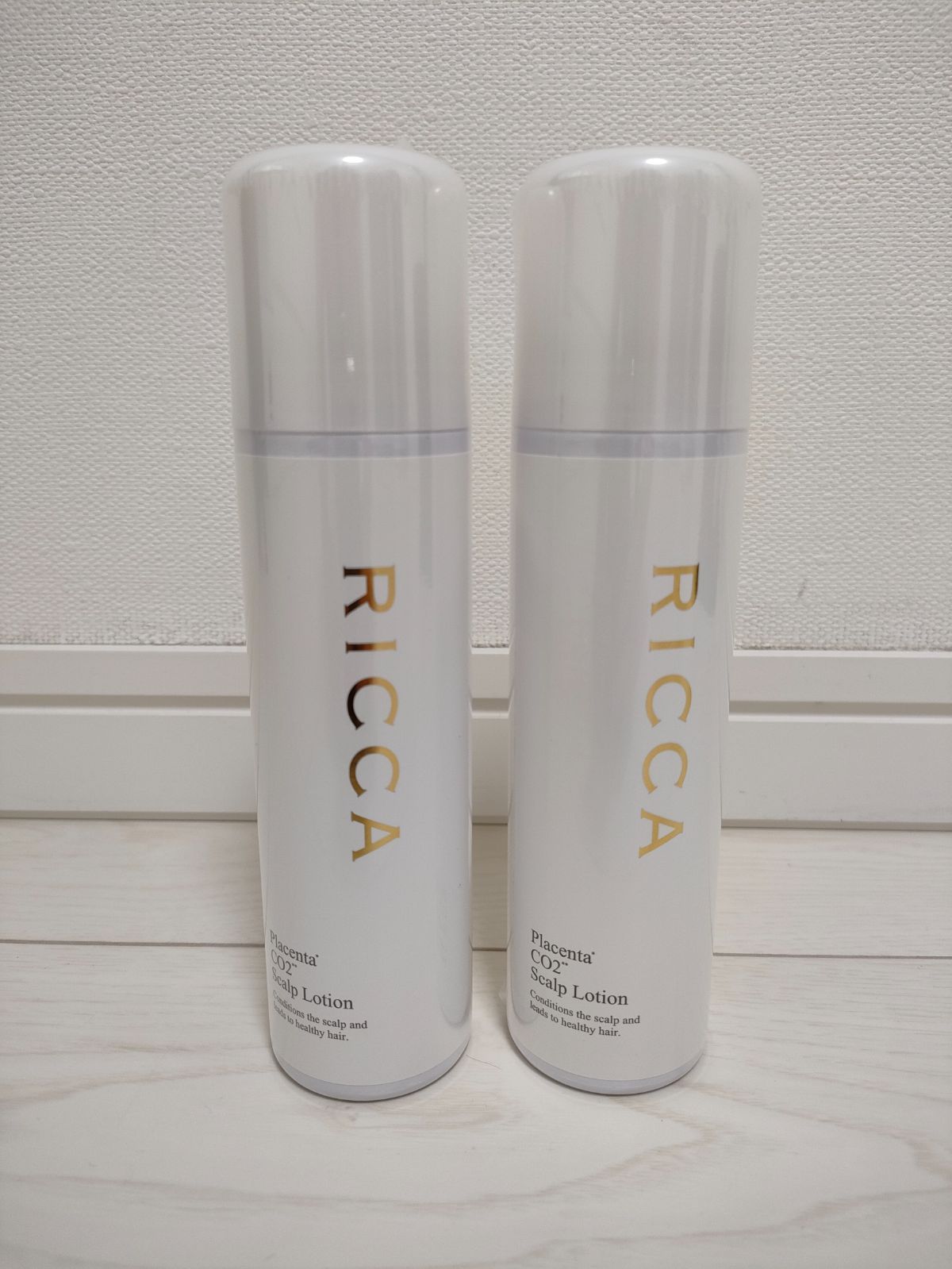 ☆】RICCA プラセンタ CO2スカルプローション 80g 2本 (32-3965.3966