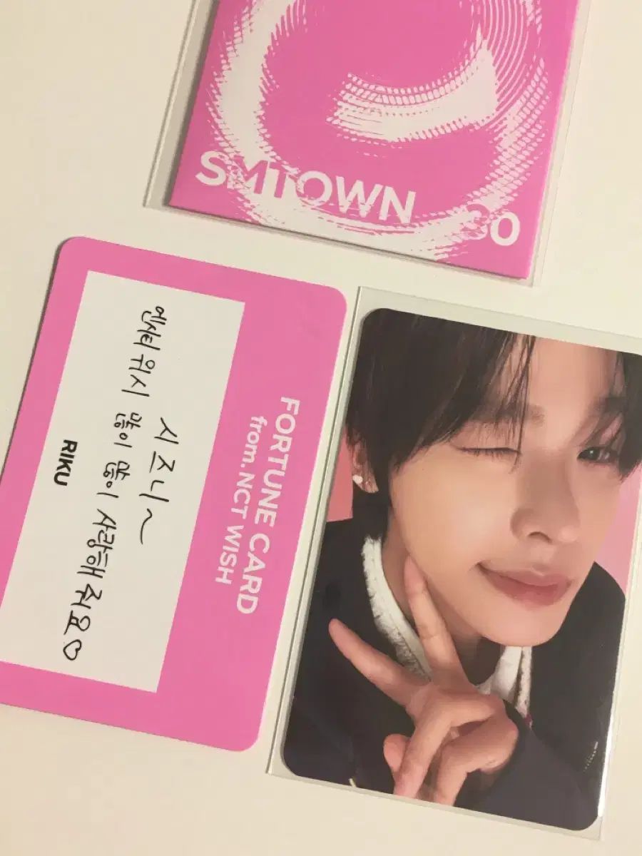 SMTOWN 東京 MD NCT WISH リク RIKU ストア特典 トレカ SMTOWN 東京 MD NCT WISH リク RIKU ストア特典 トレカ