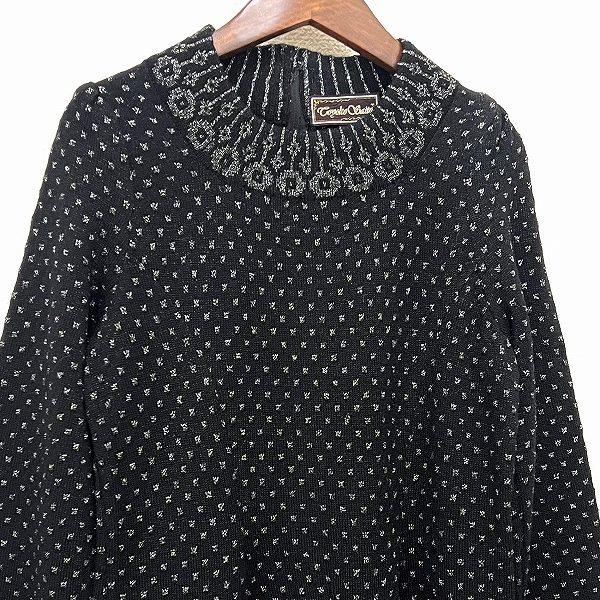 wnc サイトウトヨコ 斉藤都世子 ワンピース 黒系 ドット ラメ バック