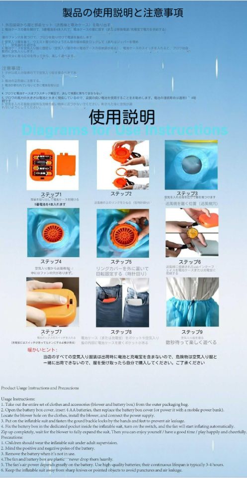 雪だるま風船服クリスマスハロウィン祝日レイヴステージパーティ出演衣装です