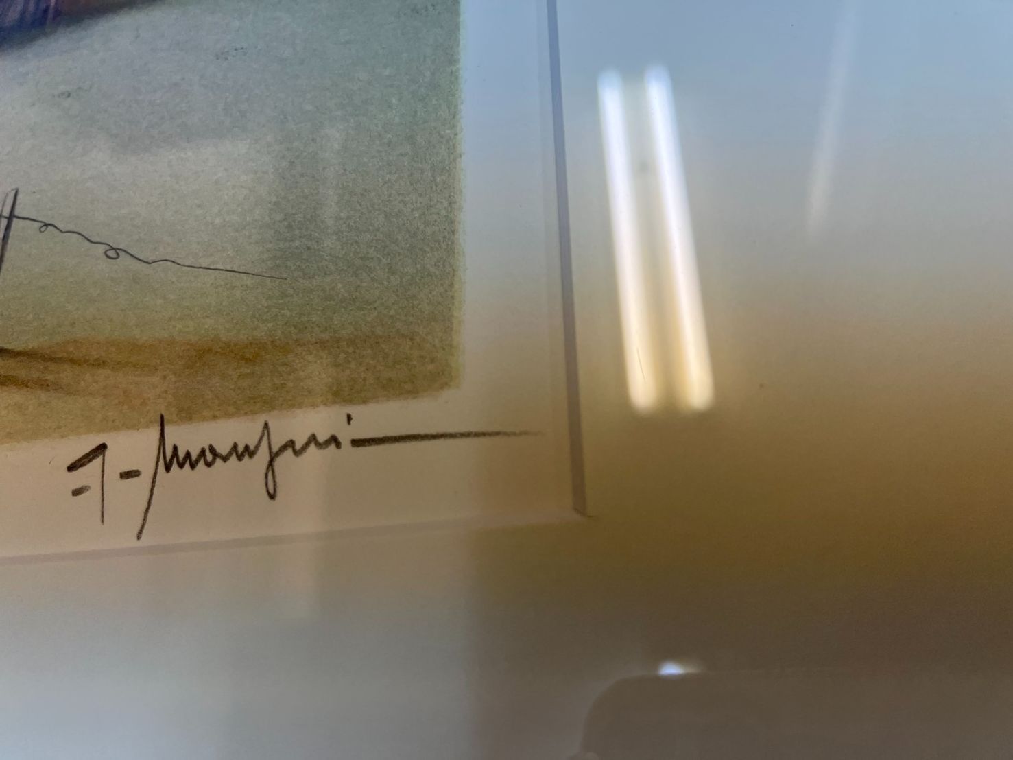 池田満寿夫、【彼女の会話】、希少画集画、新品高級額・額装付、状態