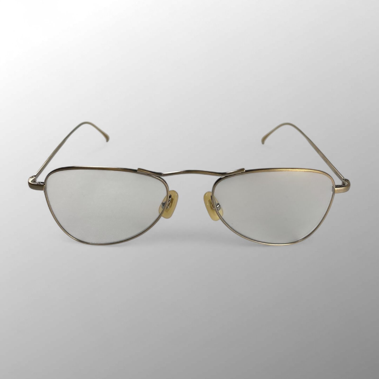 美品】 金子眼鏡 VINTAGEライン / ティアドロップ型ハイブリッジ KV 
