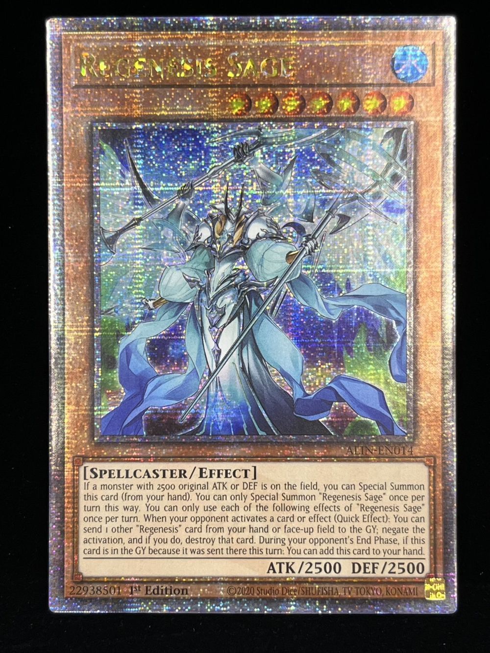 遊戯王 英語 北米版 初期キズ 再世の導神シェモース 25thシークレット 1st
