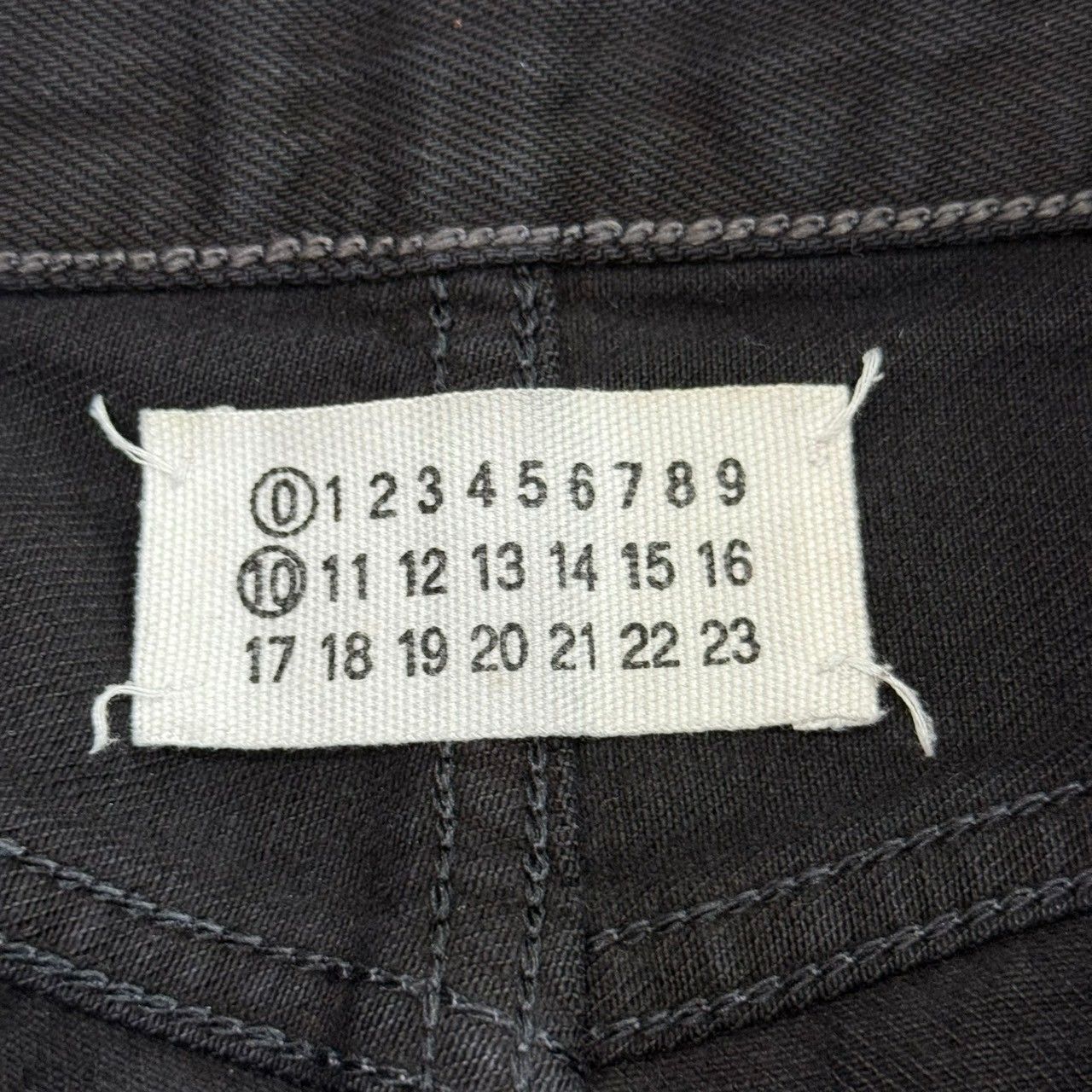 Maison Martin Margiela アーティザナル レザーパッチデニム MARTIN MARGIELA】【0】【10】【アーティザナル】【レザー切替