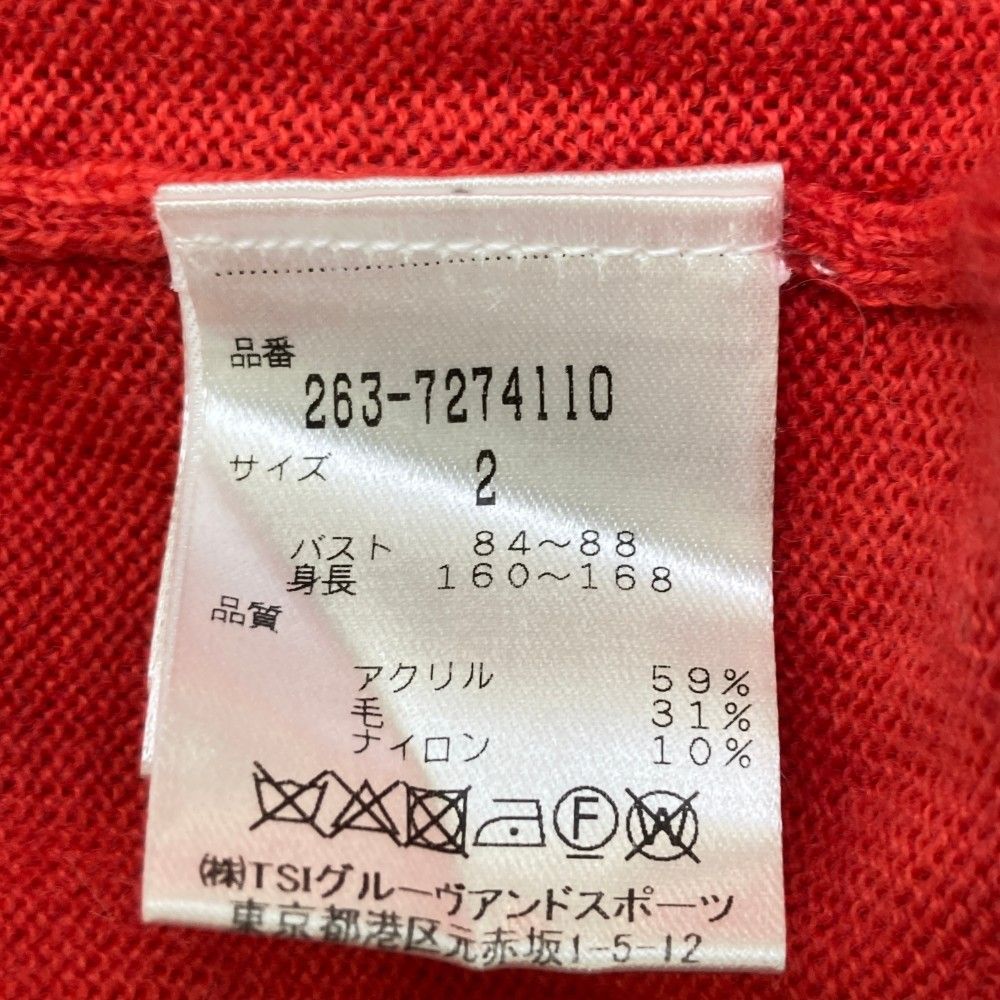 サイズ：2 JACK BUNNY ジャックバニー ウール混 タートルネック