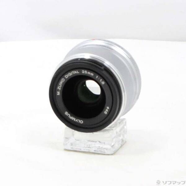 品〕 M.ZUIKO DIGITAL 25mm F1.8 (レンズ／シルバー) (μ4／3)【258