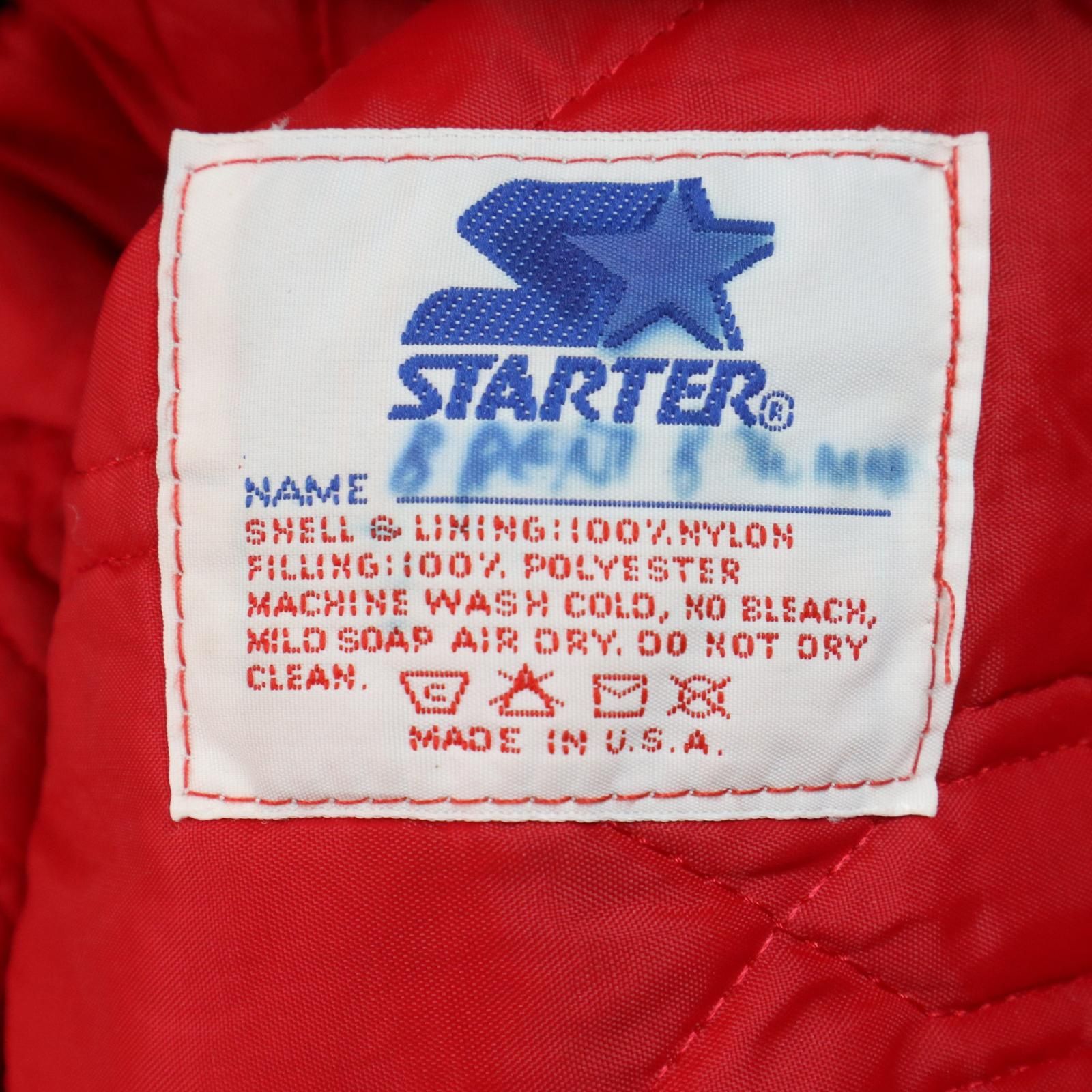 90年代 STARTER スターター MLB アトランタ・ブレーブス ナイロン 00 