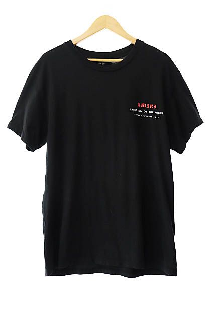 アミリ AMIRI 18AW RESTIR FACE TEE リステア フェイス フォト ロゴ プリント 半袖 Tシャツ S 黒 ブラック ブランド古着ベクトル 中古AA241231