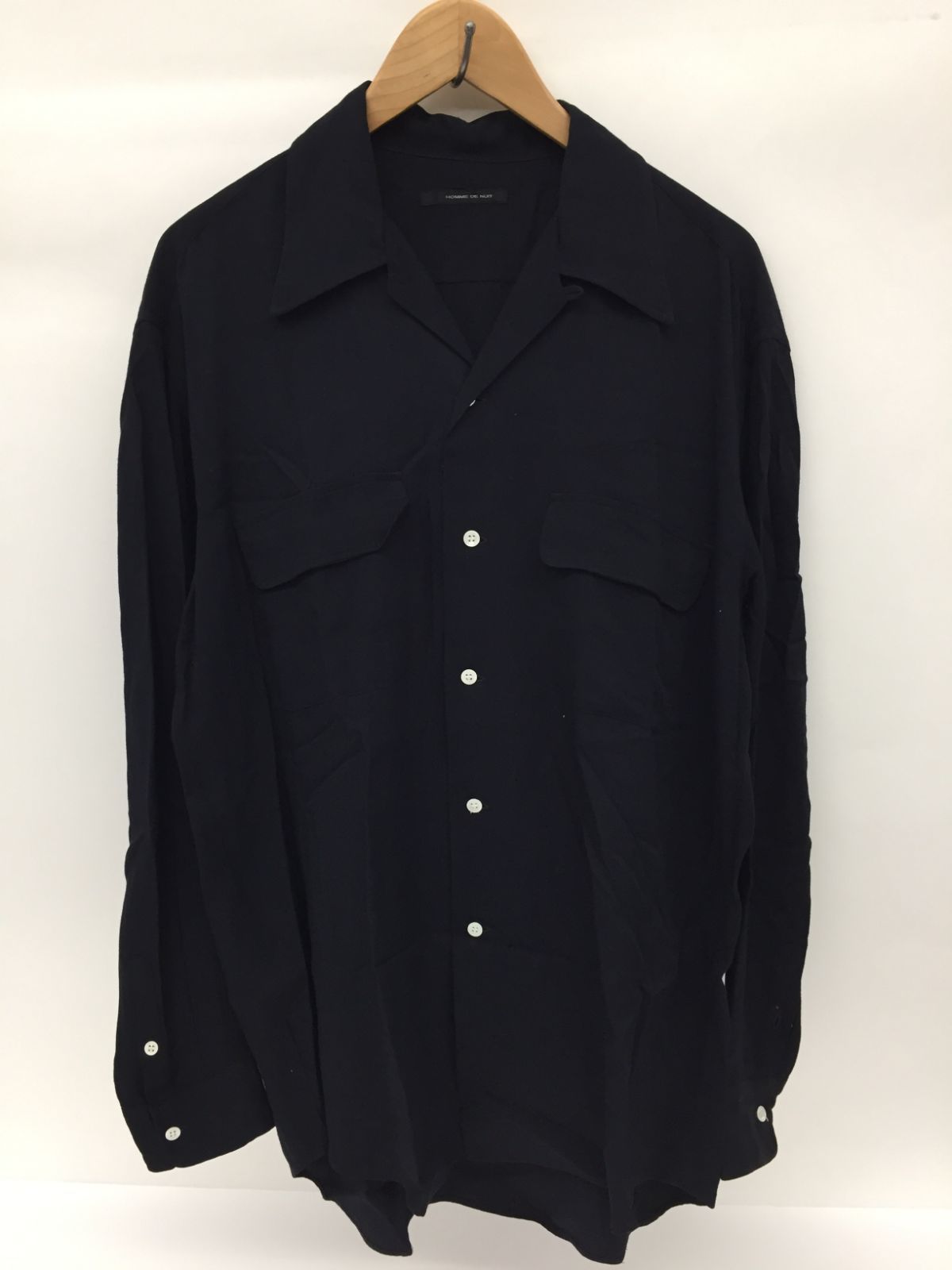 TOKIO KUMAGAI HOMME DE NUIT オープンカラーシャツ 【M128
