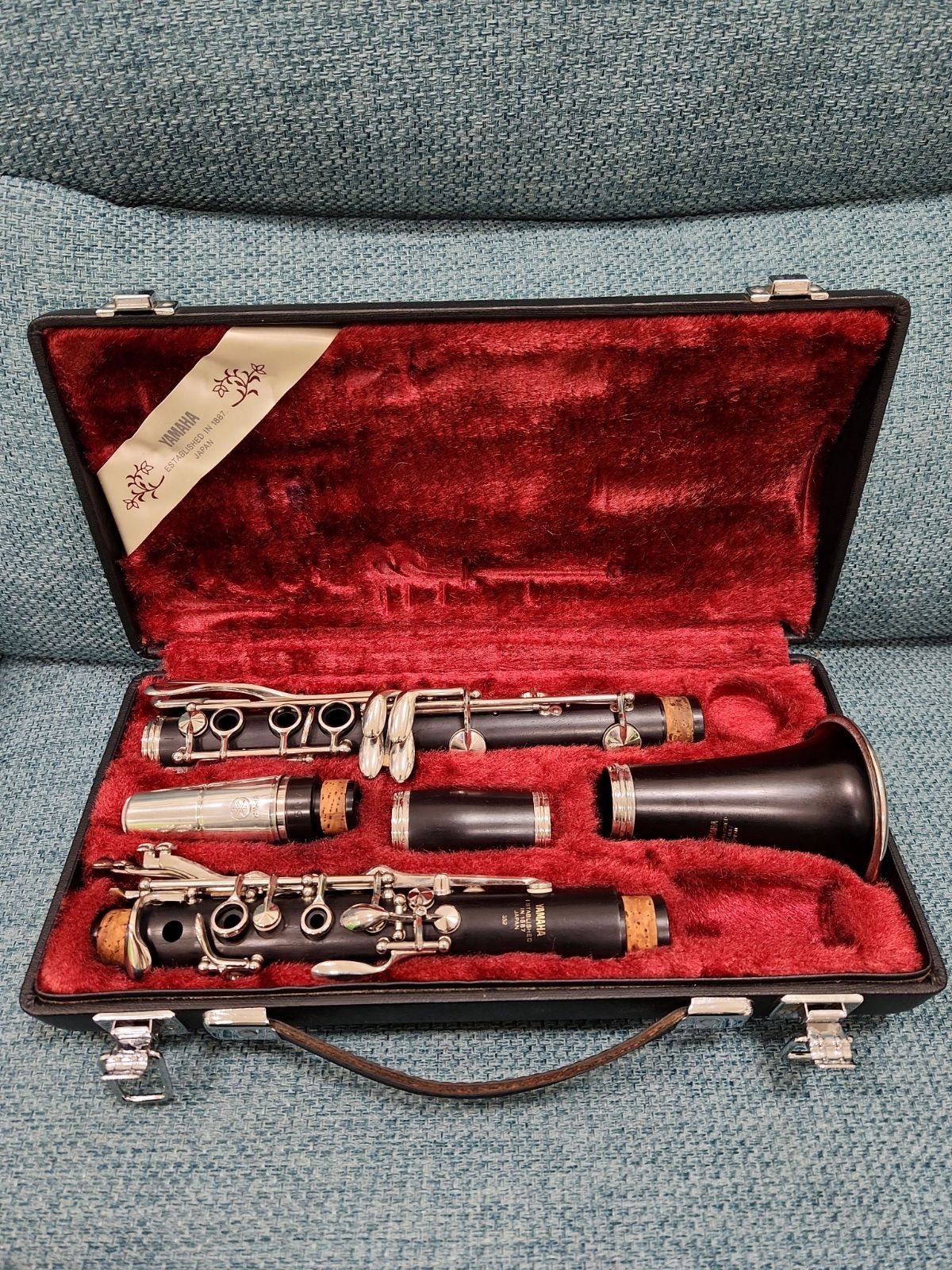★YAMAHA　クラリネット　352　ESTABLISHED.IN 1887 ☆YAMAHAクラリネット352ESTABLISHED.IN 1887