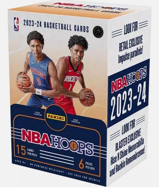 2023/24 Panini NBA Hoops バスケットボール 6パック ブラスターボックス [並行輸入品] 