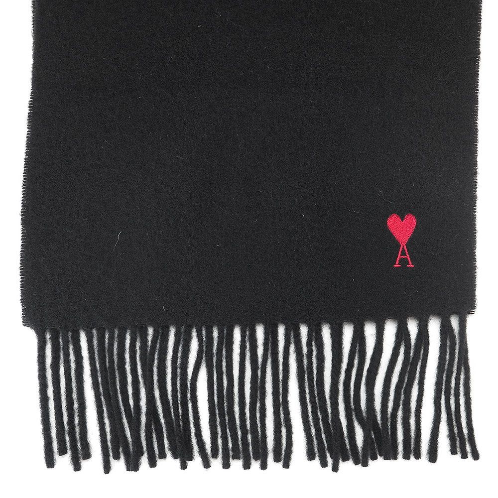 【美品】アミパリス　マフラー　ウール　ハート　フリンジ 楽天市場】AMI PARIS アミパリス De Coeur Scarf マフラー