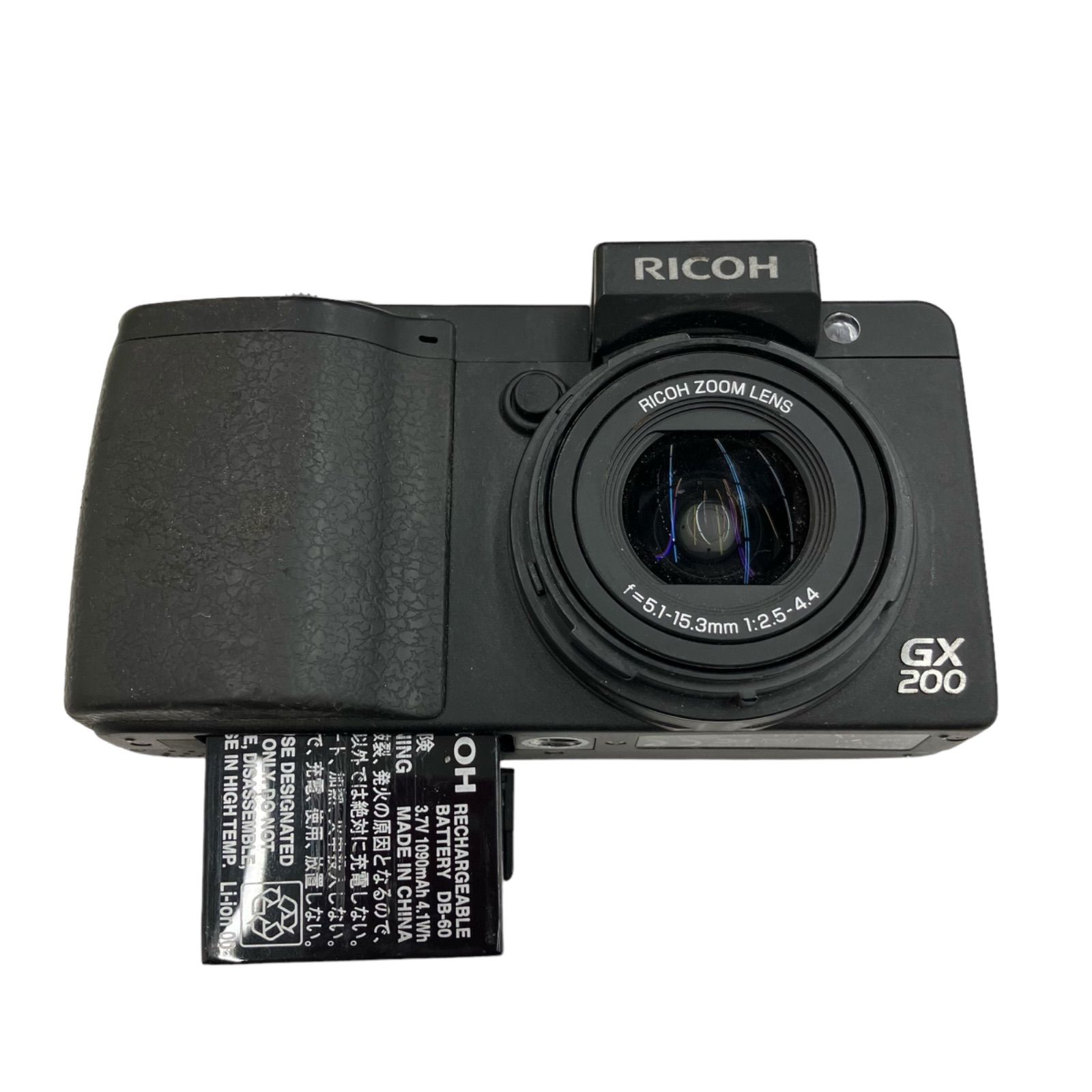 基本動作チェックOKです【動作品•オマケ多数】RICOH リコー GX200 カメラ オールドデジカメ