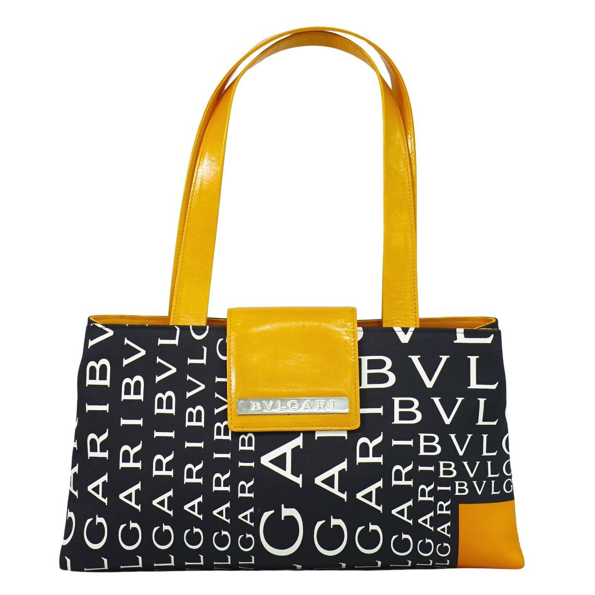 本物 ブルガリ BVLGARI ロゴマニア ショルダーバッグ トートバッグ 