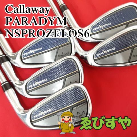 狭山【中古】 アイアンセット キャロウェイ PARADYM NSPROZELOS6 R 29[0908]