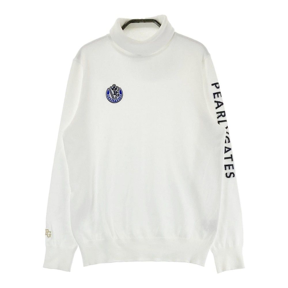 パーリーゲイツ ハイネックセーター 即日発送！PEARLYGATESパーリーゲイツ長袖ニットハイネック