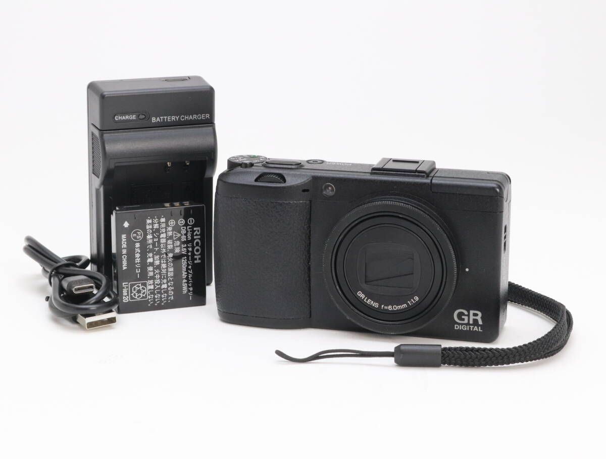 C 実用品 RICOH リコー GR DIGITAL III シャッター回数2945 初期不良返品対応 99-62