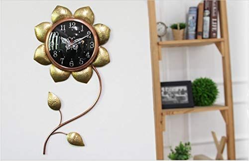 純銅製掛け時計 ヒマワリ HBC-104電波時計 純銅製掛け時計 ヒマワリ HBC-104電波時計