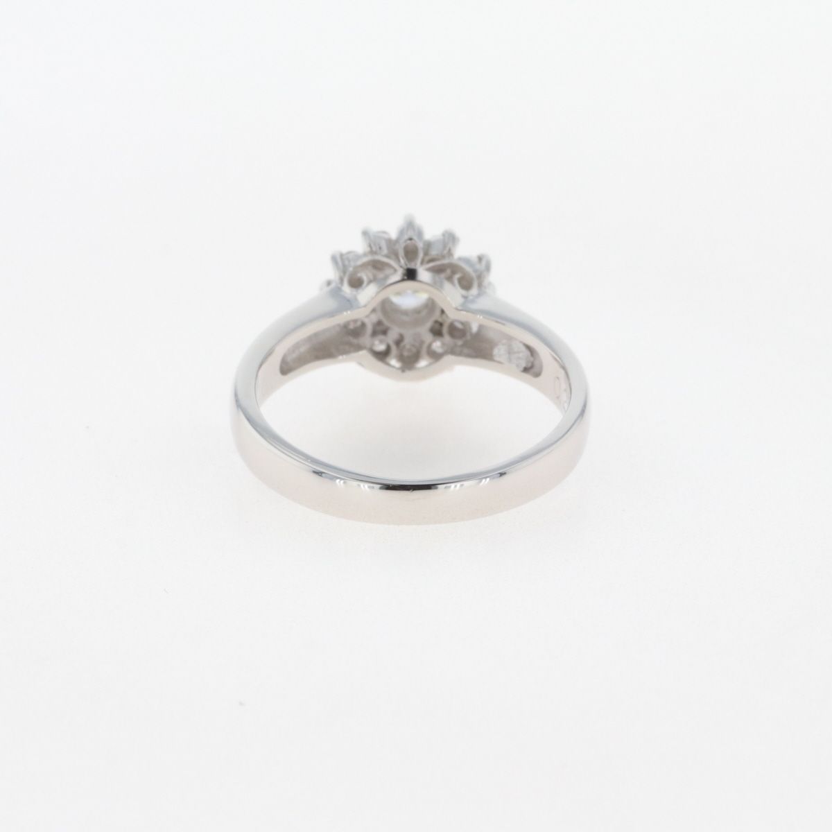 メレダイヤ デザインリング プラチナ 指輪 リング 6号 Pt900 