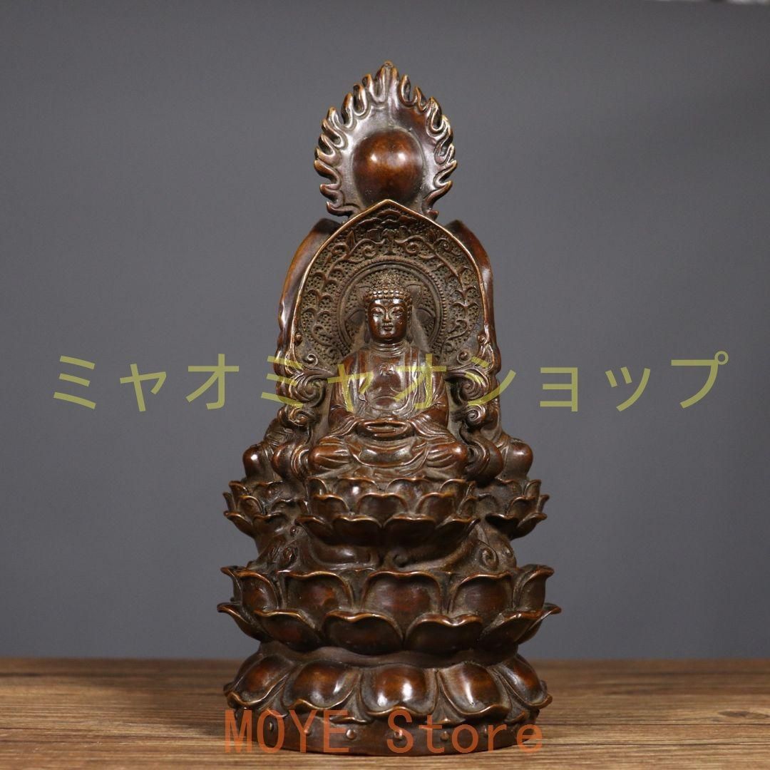 仏教美術 三面仏娑婆三聖仏像 釈迦牟尼仏 観音菩薩 地蔵王菩薩