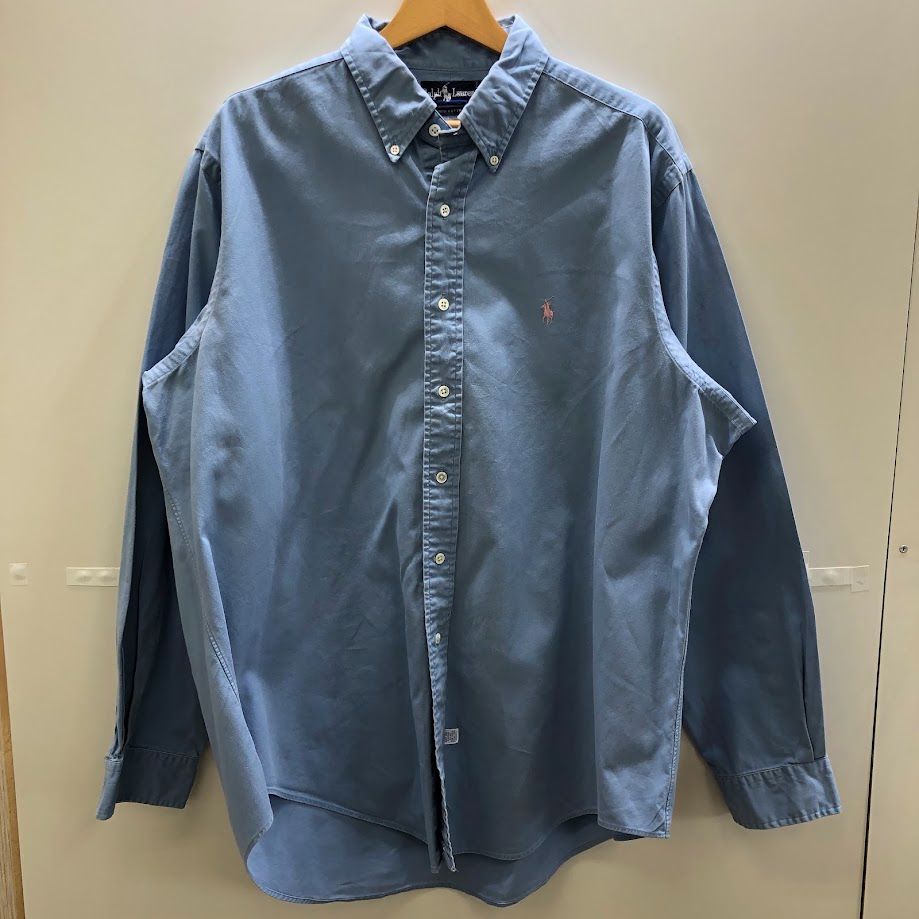 ラルフローレン CLASSIC FIT ビッグシルエット 長袖シャツ LG Ralph Lauren】ラルフローレン『ビームス別注 オックスフォード