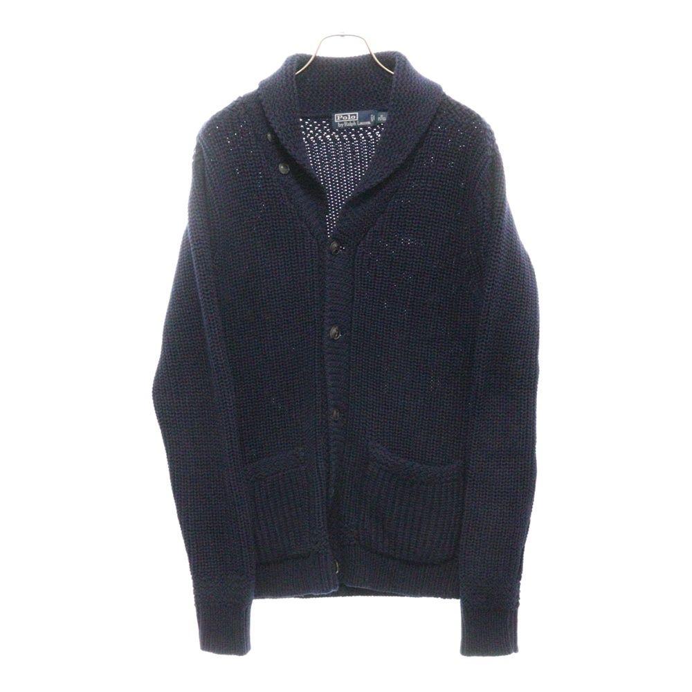 POLO RALPH LAUREN (ポロラルフローレン) Cable Knit Cardigan ケーブルニットカーディガン ネイビー