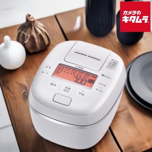 タイガー 圧力IHジャー炊飯器 炊きたて ご泡火炊き JPI-S100WS ミストホワイト 5.5合炊き
