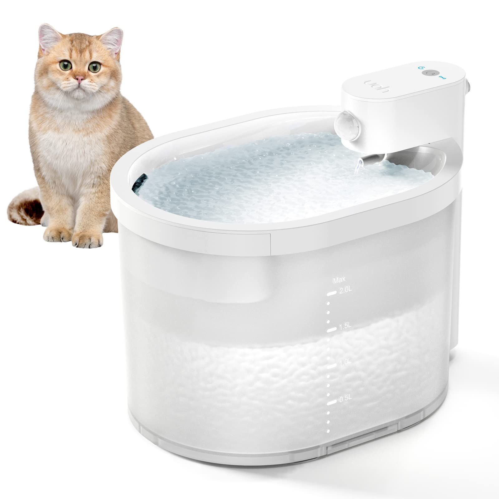 新着商品】猫 水飲み器 コードレス ペット用自動給水器 uahpet 猫用