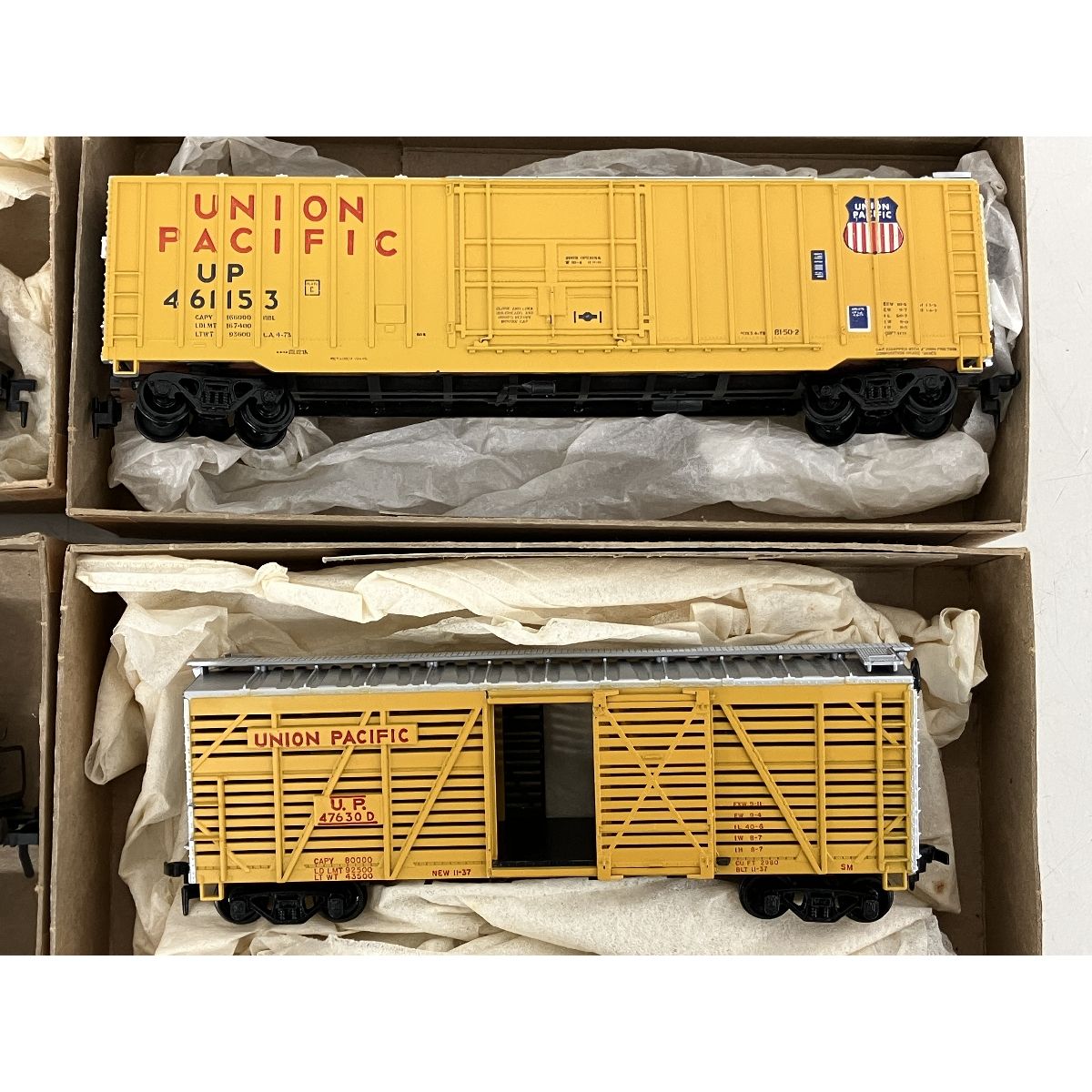 鉄道模型 とんでもジャンク超大量セット UNION PACIFIC 461153 U.P. 47630 DB 358 TEXACO 貨物セット 4両