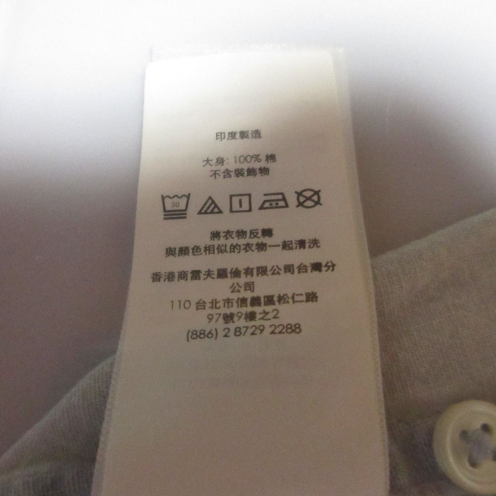 美品 POLO RALPH LAUREN ポロラルフローレン フラワー刺〓 長袖 フリルカラー シャンブレーシャツ ブラウス サイズ2 ブルー レディース 古着 中古 美品 POLO RALPH LAUREN ポロラルフローレン フラワー刺繡 長袖