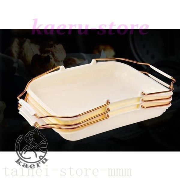 お盆 トレイ トレー おしゃれ パントレー キッチン用品 レストラン 食堂 持ち手付き 食品トング付き
