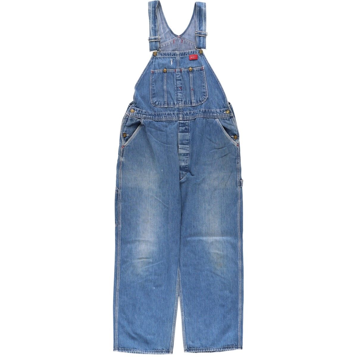 古着 80~90年代 ディッキーズ Dickies デニムオーバーオール メンズw37相当 ヴィンテージ|eaa578943