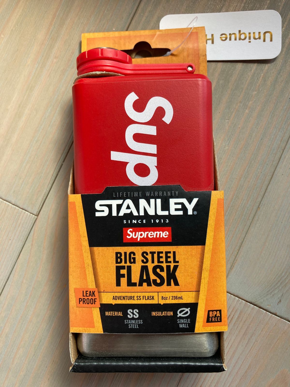 ☆限定値下☆【新品未使用】17SS Supreme Stanley Adventure Flask Red