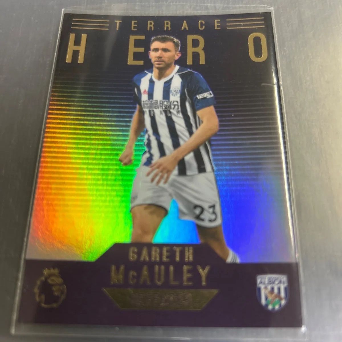 2016 Topps Premier League Terrace Hero Gareth McAuley Wedt Bromwich - メルカリ
