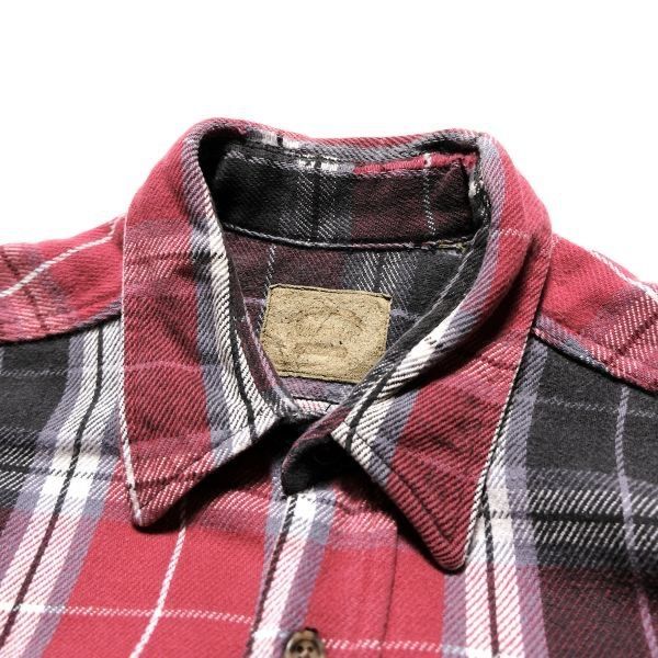 BAY チェック ST JOHN'S 長袖 ヘビー フランネル 90s シャツ L ⁄ 0
