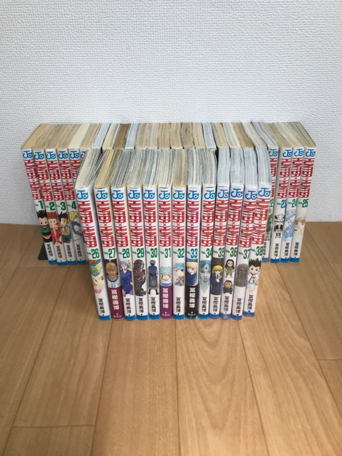 ハンターハンター HUNTER×HUNTER 1~38巻 全巻セット あり HW26B