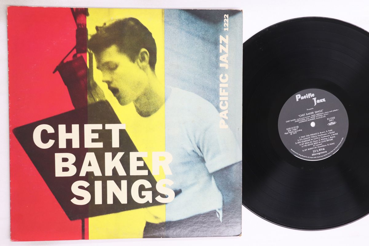 LP Chet Baker Chet Baker Sings GXF3131M PJ1222 PACIFIC JAZZ |00260