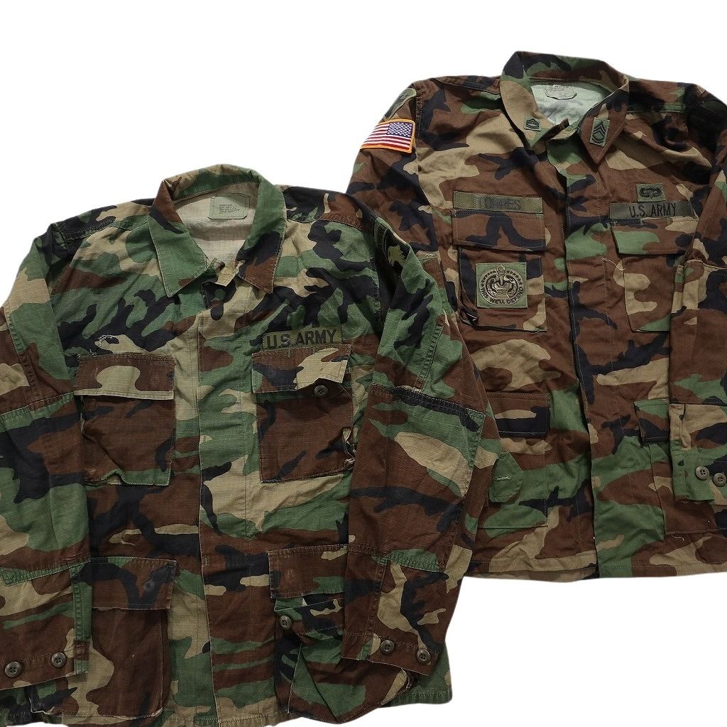 古着卸 まとめ売り 米軍実物 フィールドジャケット BDU ウッド