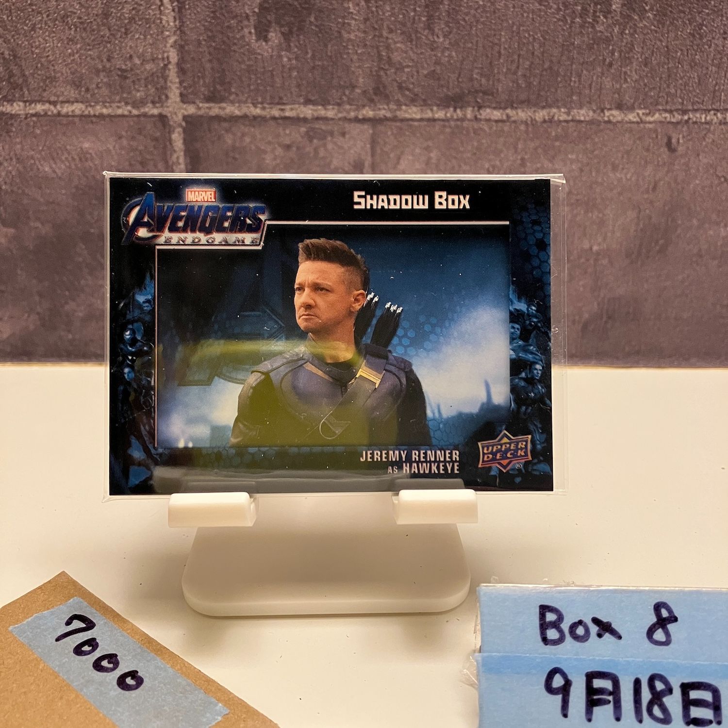 2020 Upper Deck Marvel Avengers Endgame Jeremy Renner as Hawkeye 