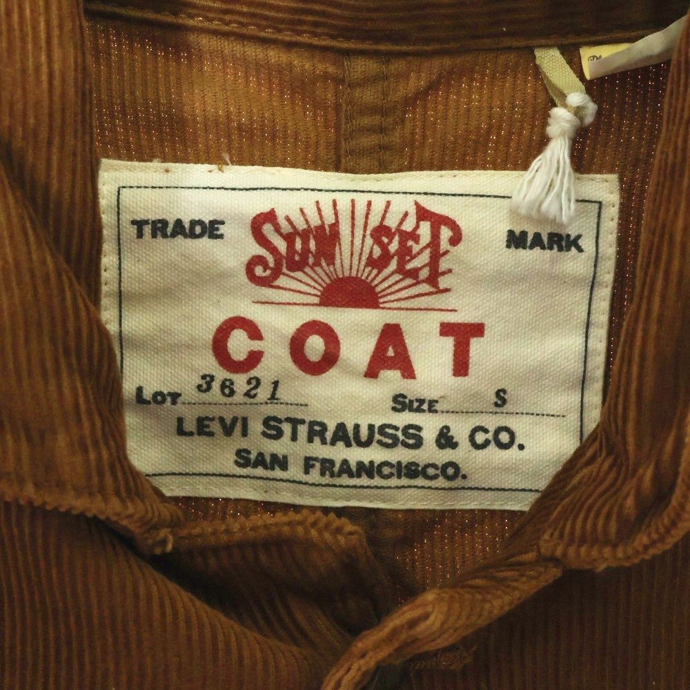 LVC リーバイス　LS & CO. コーデュロイカバーオール ブラウン corduroy coverall] コーデュロイカバーオールブラウン | ハイヂ
