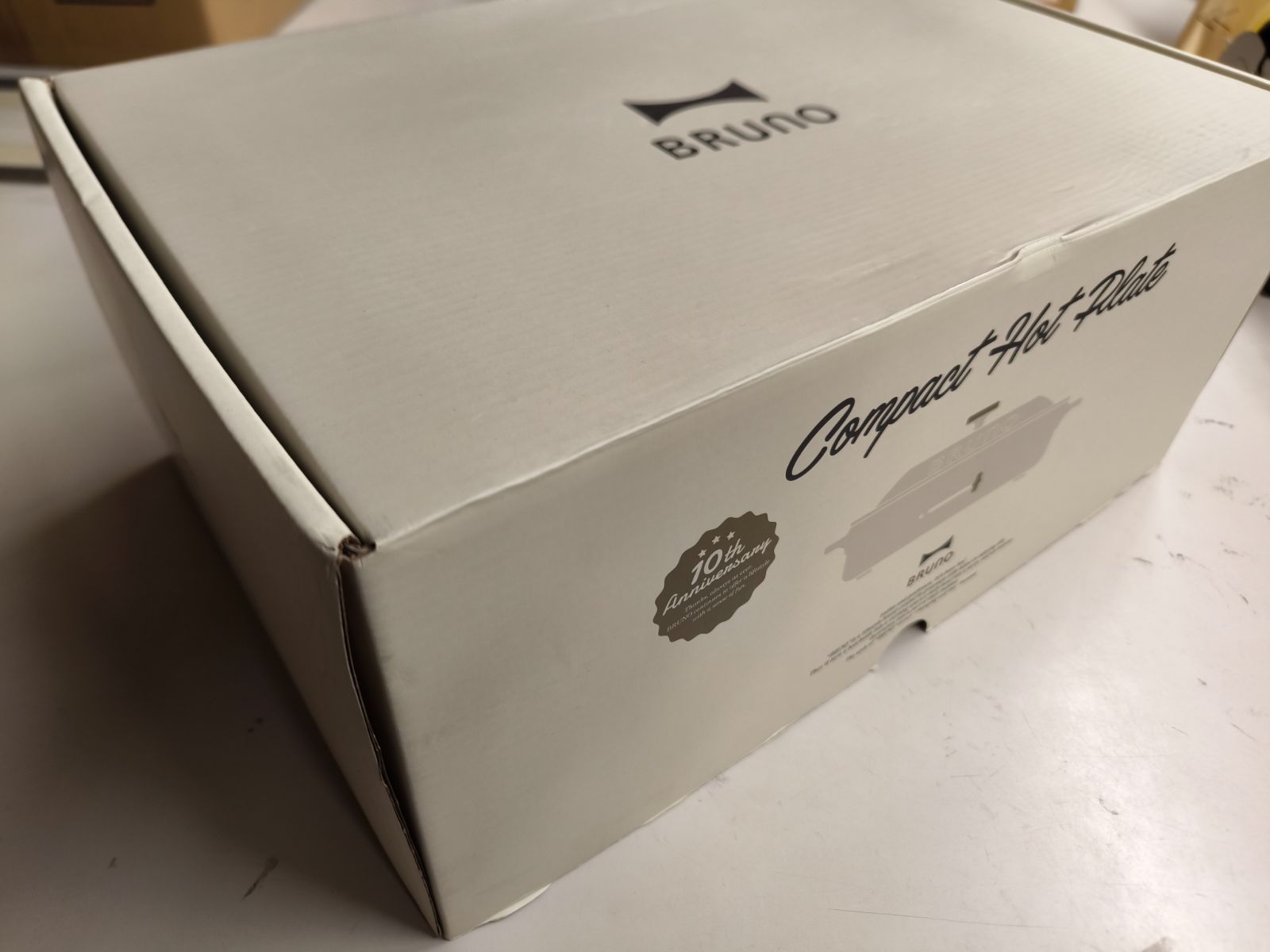 BRUNO ブルーノ ホットプレート 10周年 限定カラー アッシュグレイズ