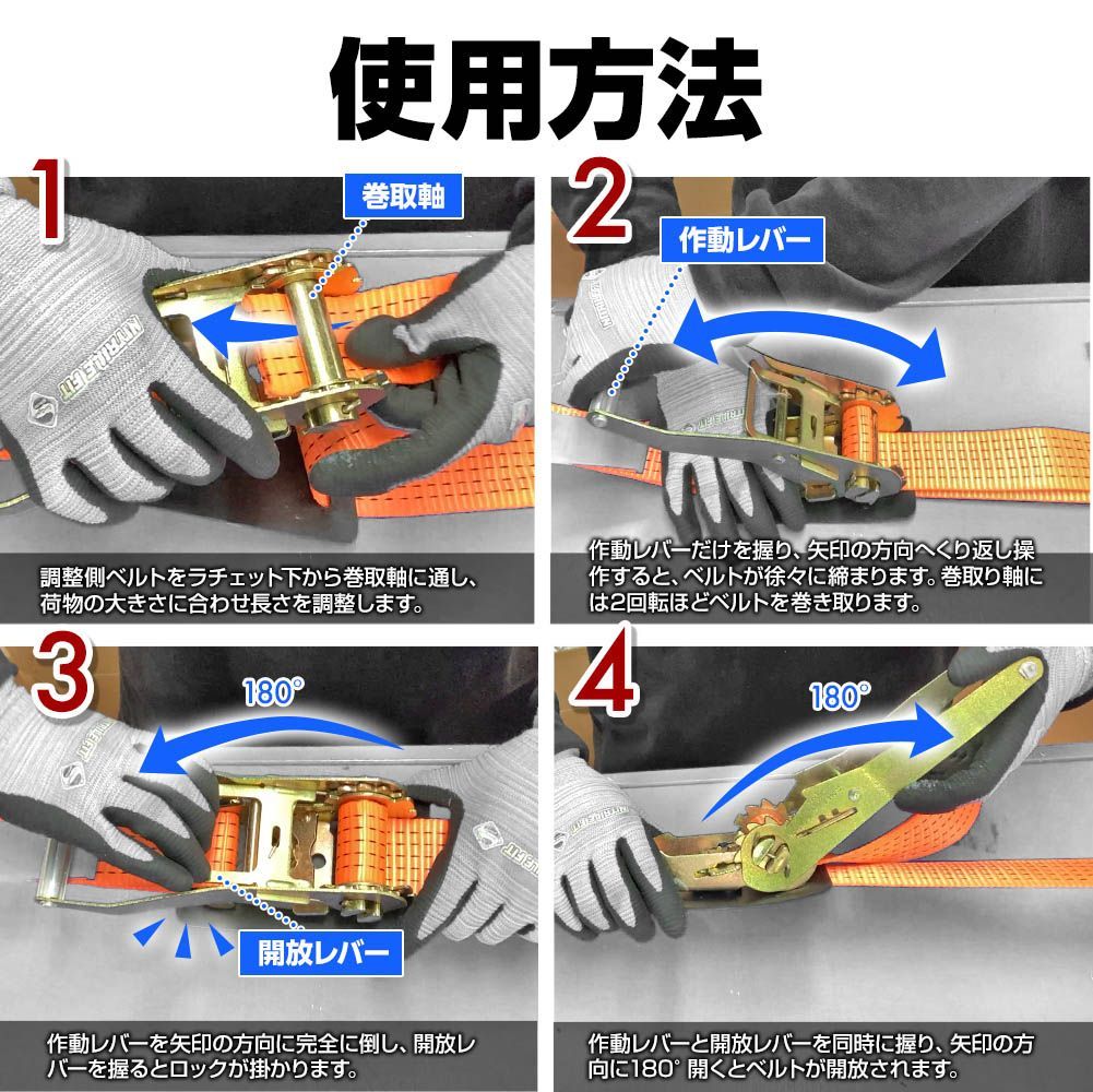 タイダウンベルト