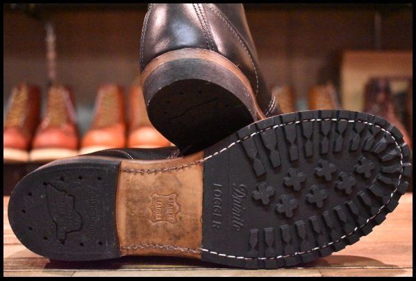 7.5D 良品 12年】レッドウィング 9014 ベックマン 黒 ブラック