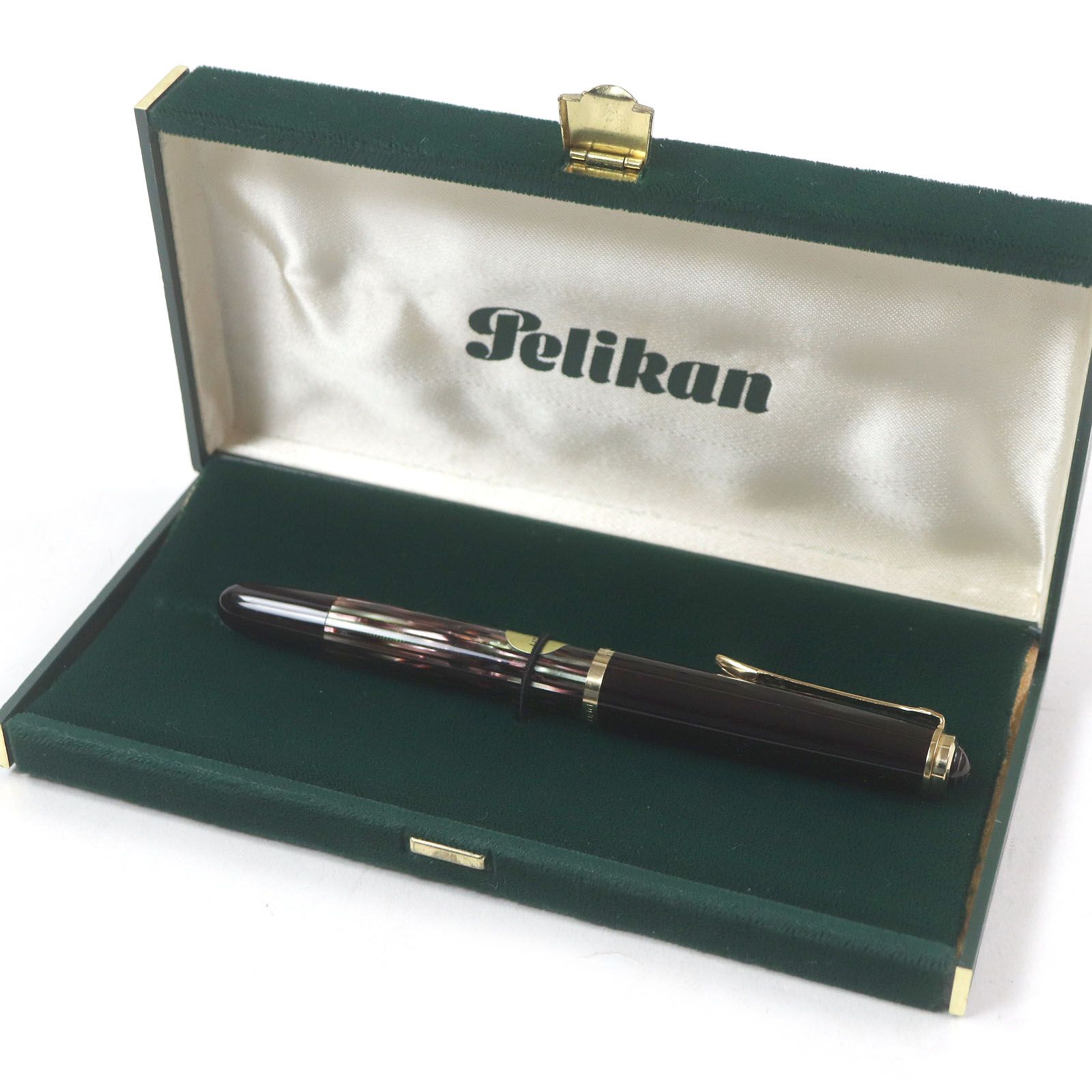 ヴィンテージペリカン万年筆マーブル柄昭和30年から40年代