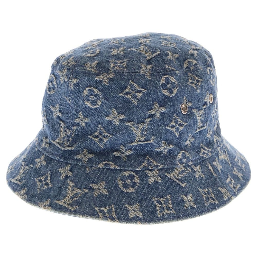 極美品　ルイヴィトン　ボネ　モノグラムエッセンシャル バケットハット LOUIS VUITTON (ルイヴィトン) ボネ モノグラム エッセンシャル