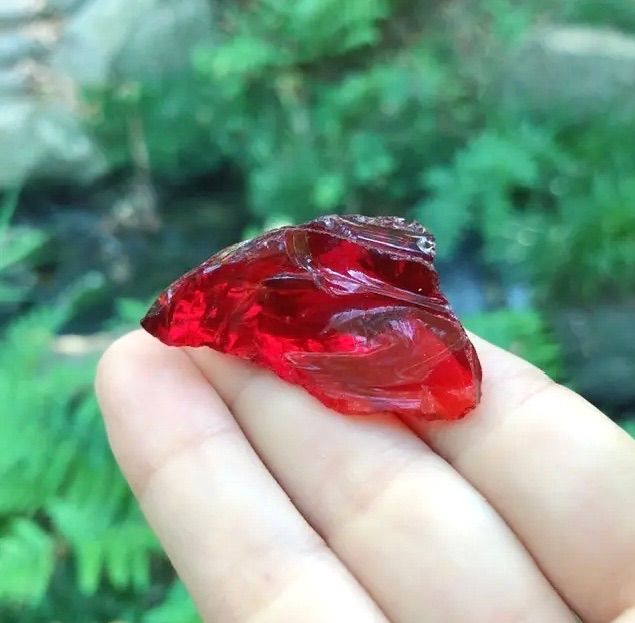 『希少』★アンダラクリスタル原石★　レッドカラー 61c55d3a5f84984f4ca9b6c6093b07